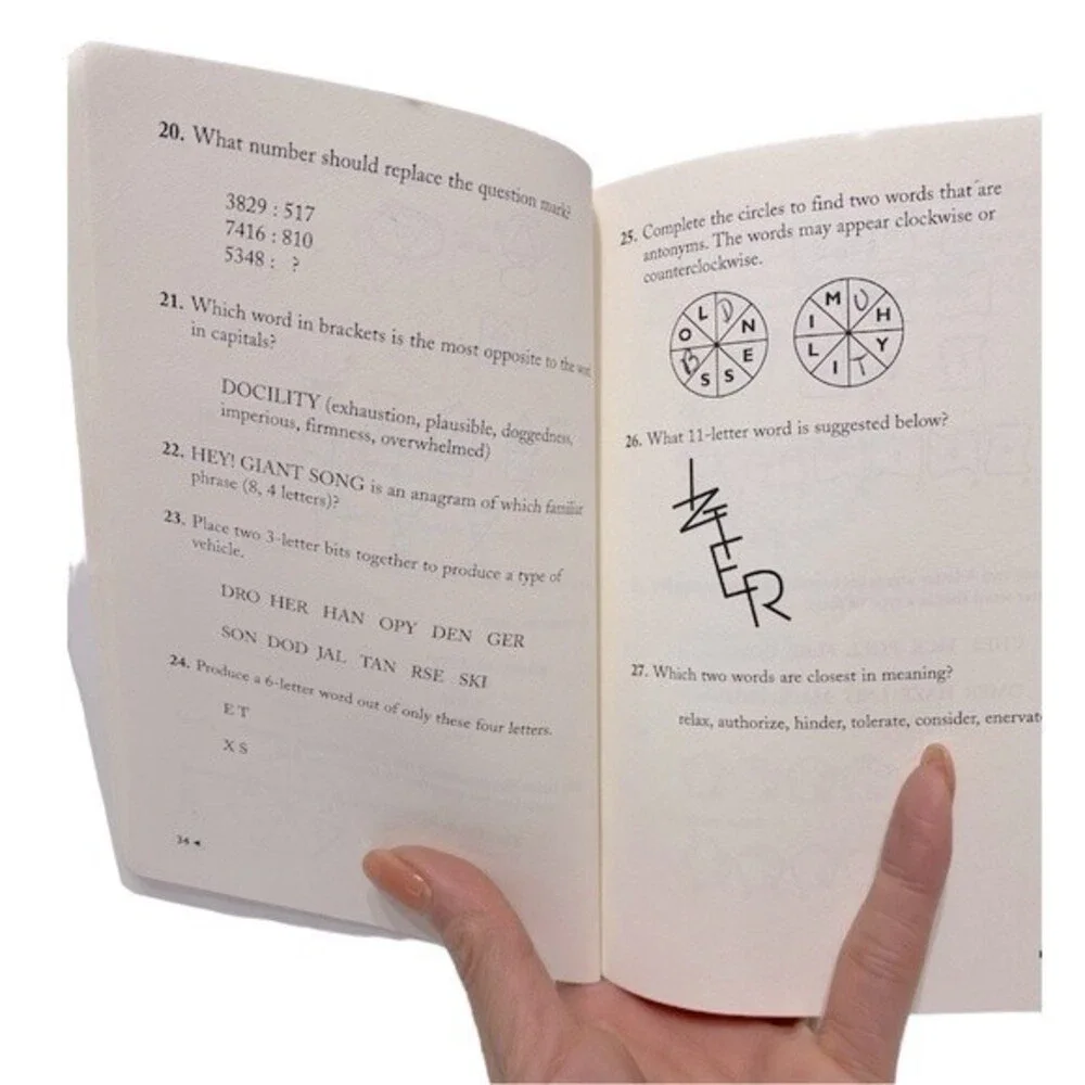 Book Test Your Own IQ- Carter, Russell